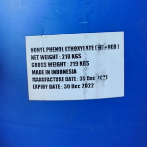 Alternative view of NONYL PHENOL ETHOXYLATE - NP9
